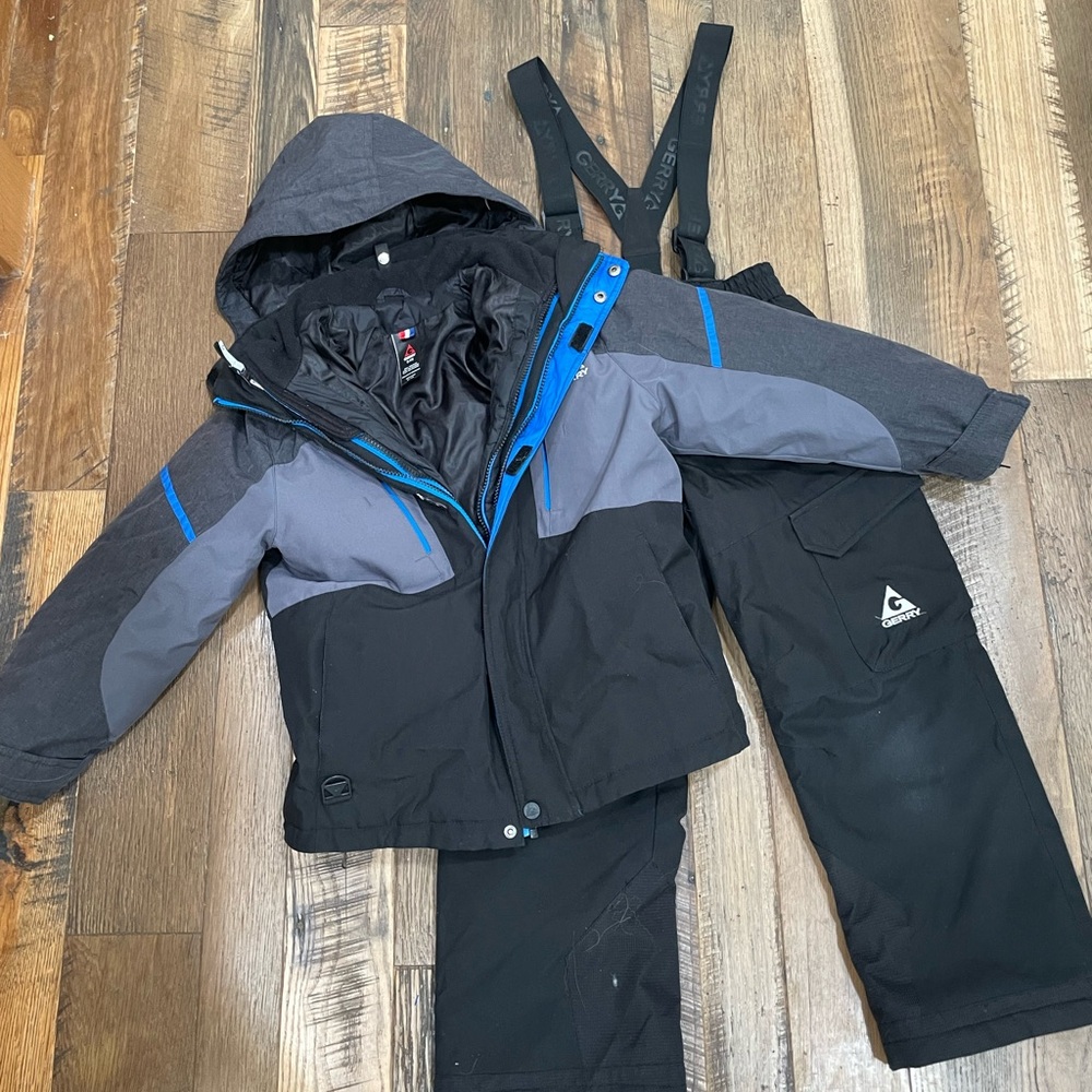 Gerry 3pc winter snow SET coat jacket bibs boy 7-8 - Picture 7 of 13